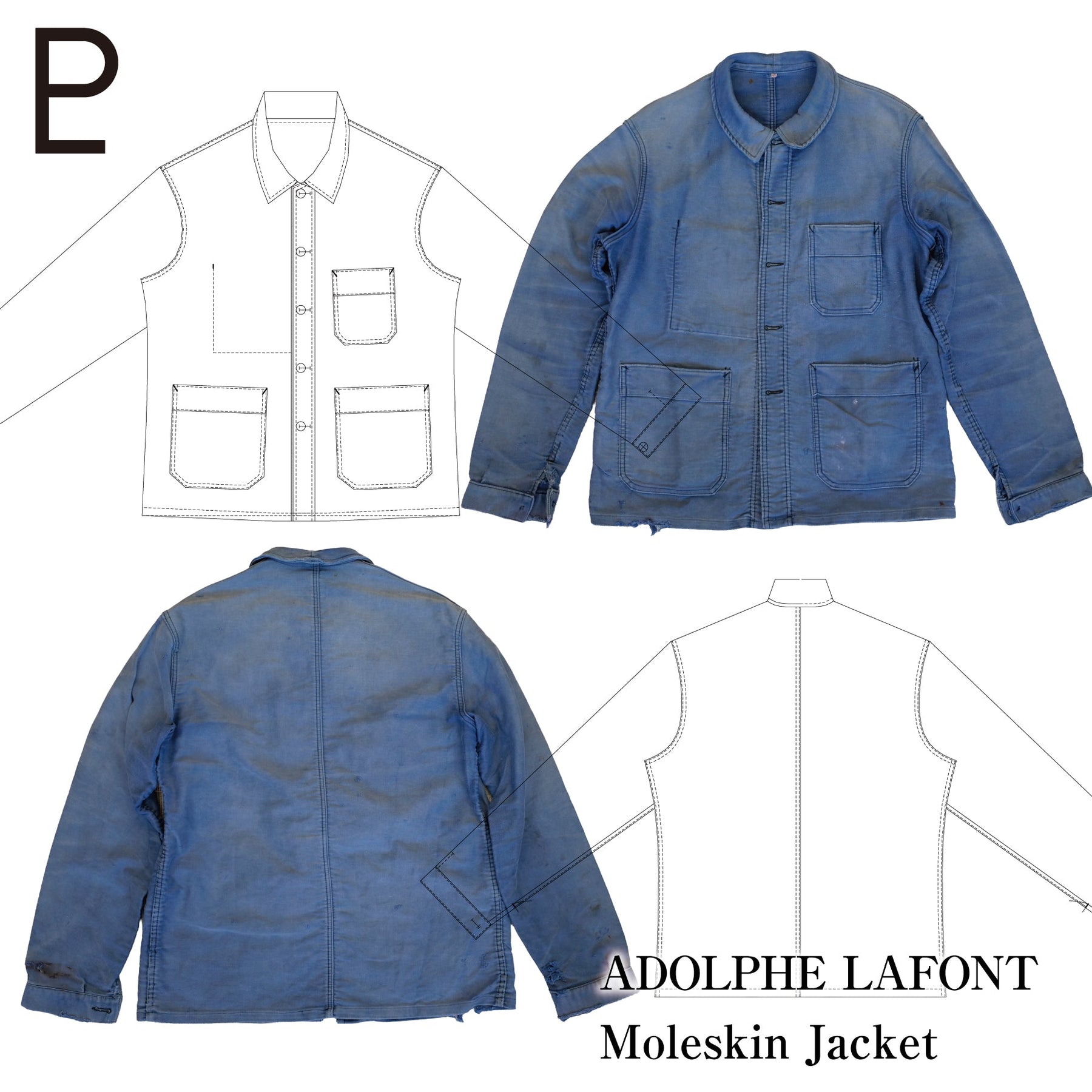 Adolphe Lafont Moleskin Jacket