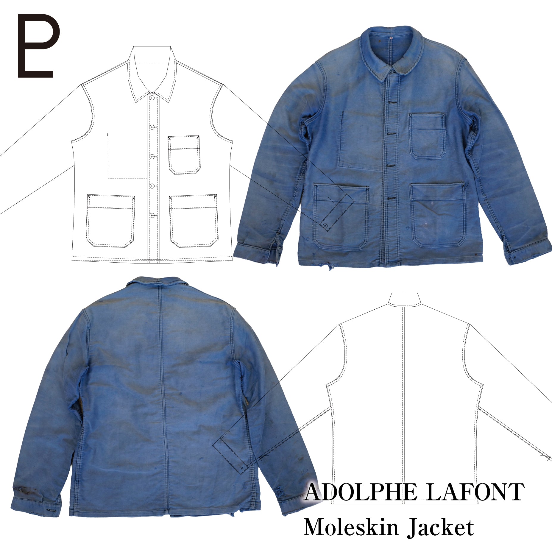 Adolphe Lafont Moleskin Jacket
