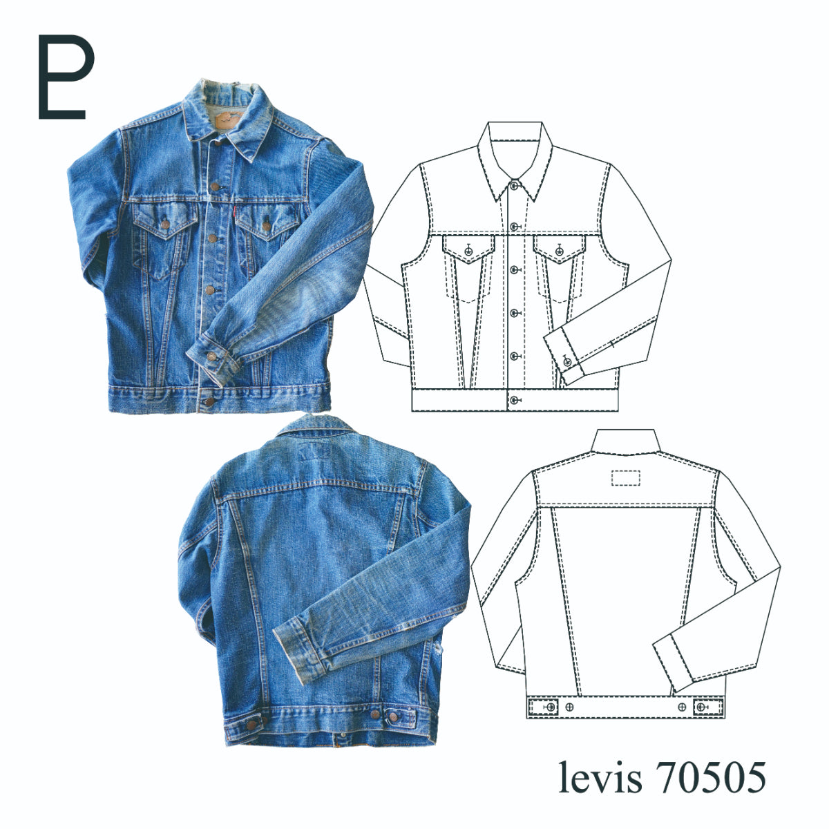 Vintage Levi's 70505 Trucker Jacket