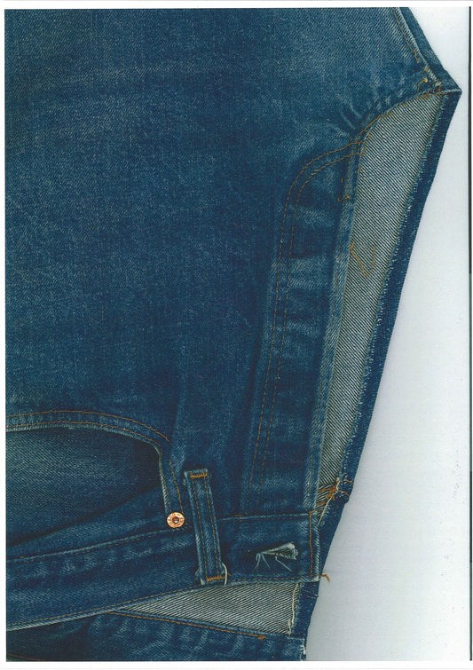 Vintage Levi's 501-66後期 — Pattern Data