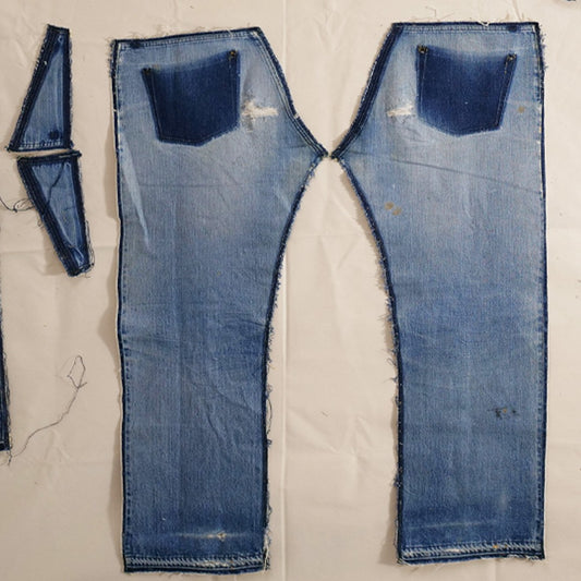 Vintage Levi's 551ZXX — Pattern Data