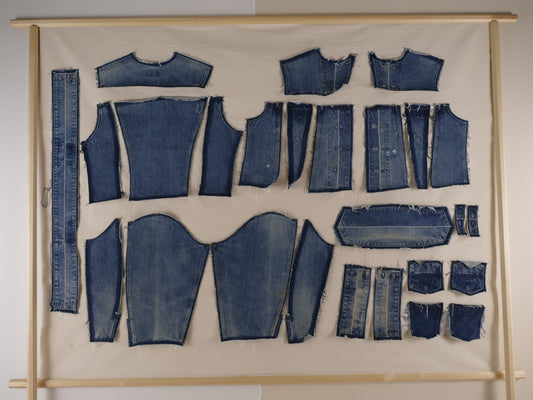 Vintage Levi's 70505 — Pattern Data