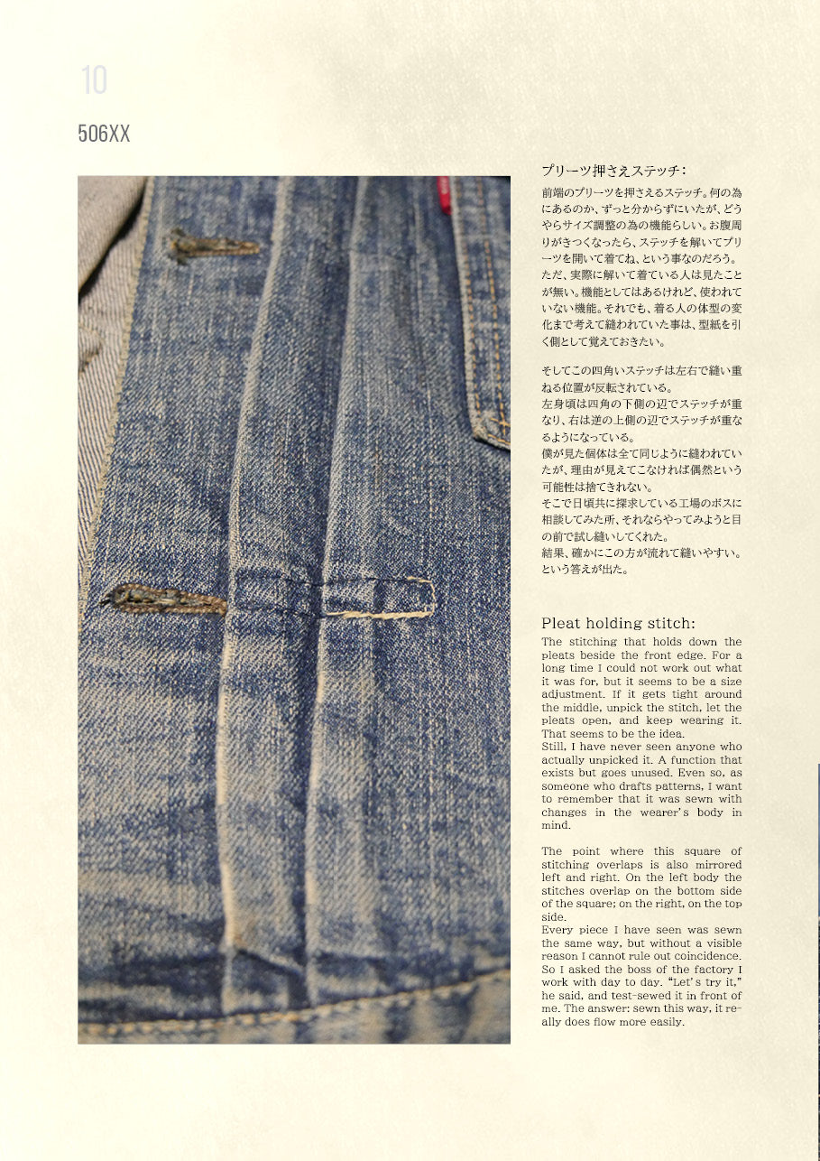 【予約販売】 服ヲ掘ル vol.1　Tracker Jacket（改訂版）