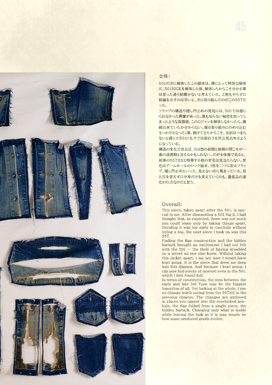 【予約販売】 服ヲ掘ル vol.1　Tracker Jacket（改訂版）