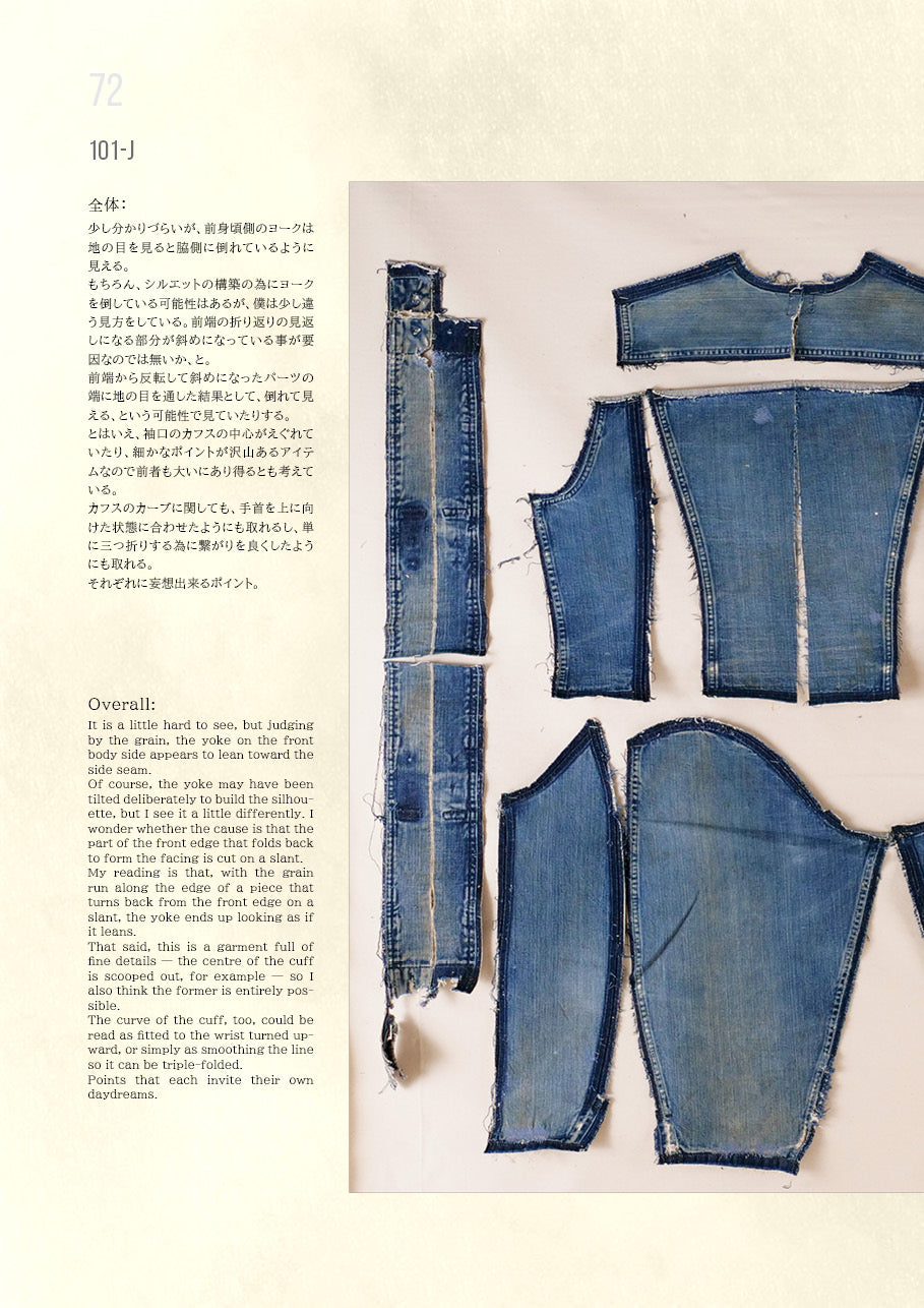 【予約販売】 服ヲ掘ル vol.1　Tracker Jacket（改訂版）